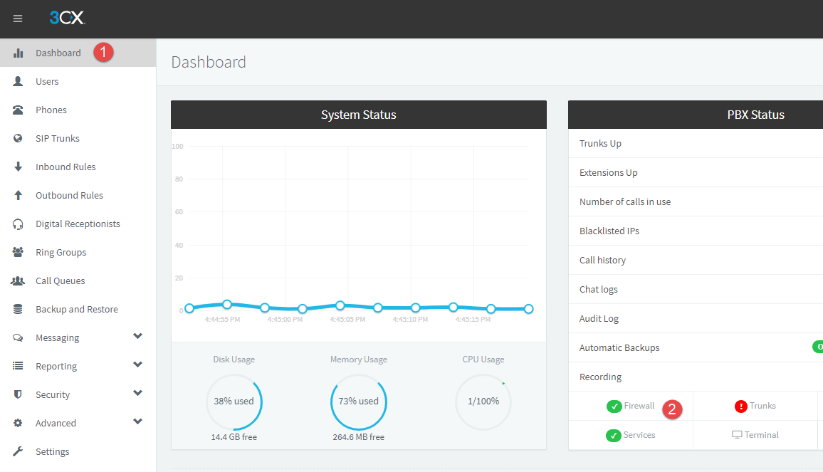 3cx sip trunk configuration
